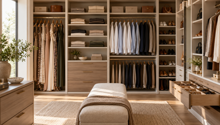 How to Plan a Bedroom Closet Around Your Daily Routine